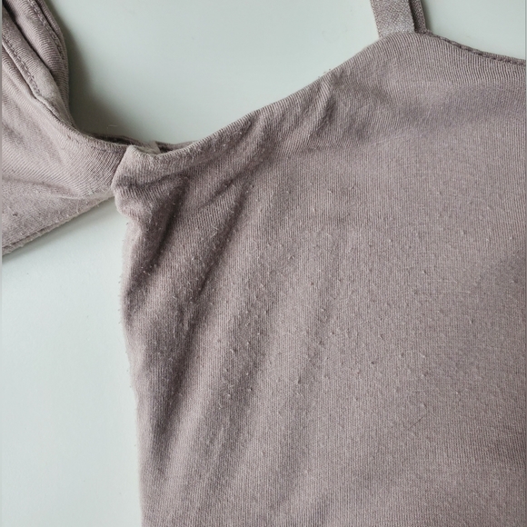 Off the shoulder Market Dress - purple M - Picture 4 of 5